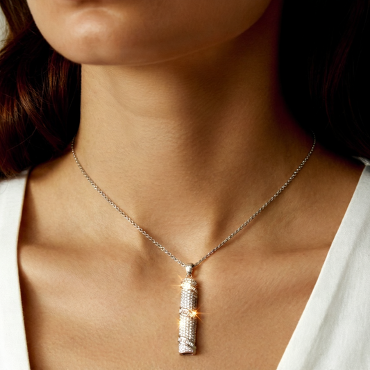 Infinity Spark Diamond Pendant