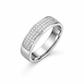 Men’s Silver Stone Ring – Premium Boxed Design
