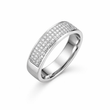 Men’s Silver Stone Ring – Premium Boxed Design