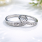 Eternal Bond Couple Silver Rings