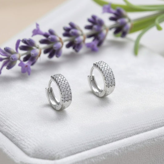 Men’s Silver Stud Earrings