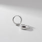 Classic Silver Hoop Earrings – Minimal Style