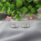 Twisted Silver Hoop Earrings