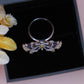 Royal Garden Butterfly Silver Ring