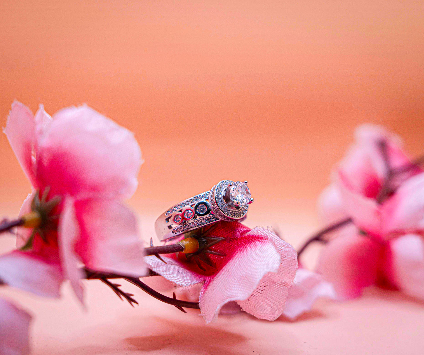 Classic Halo Grace Ring