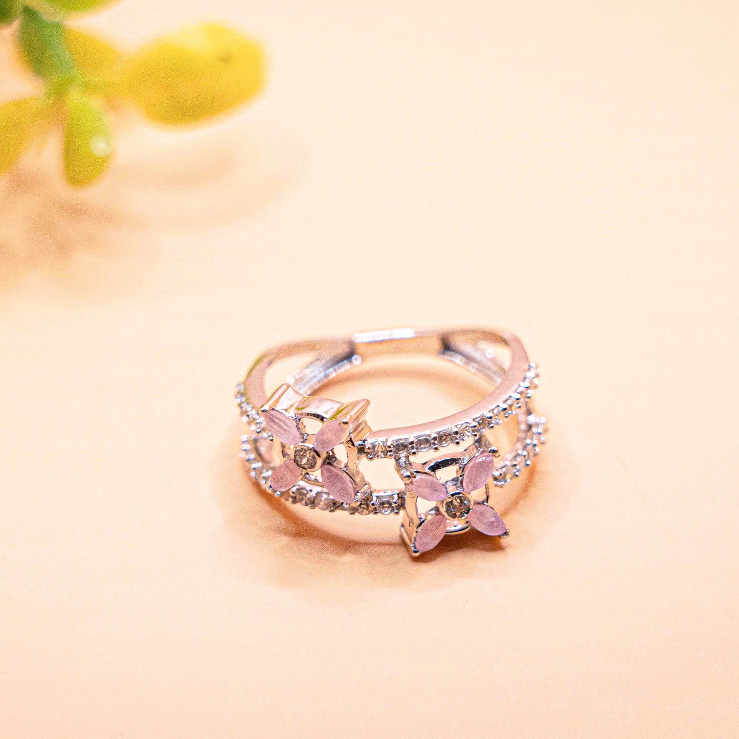 Twin Star Ring