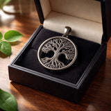 Eternal Tree of Life Silver Pendant