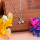 Stylish Bicycle Charm Pendant in 925 Sterling Silver