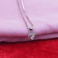 Premium Silver Heart Pendant Set