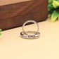 Eternal Bond Couple Silver Rings