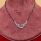 Elegant Curve Silver Mangalsutra