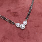 Mangalsutra with Triple Teardrop Pendant