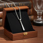 Minimal Bar Design 925 Sterling Silver Pendant
