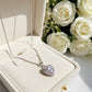 Eternal Heart Spark Silver Pendant