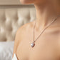 Eternal Heart Spark Silver Pendant