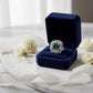 Emerald Crown Royale Silver Ring