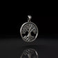 Eternal Tree of Life Silver Pendant