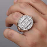 Premium Sterling Silver Square Designer Ring