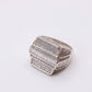 Imperial Grid Statement Ring