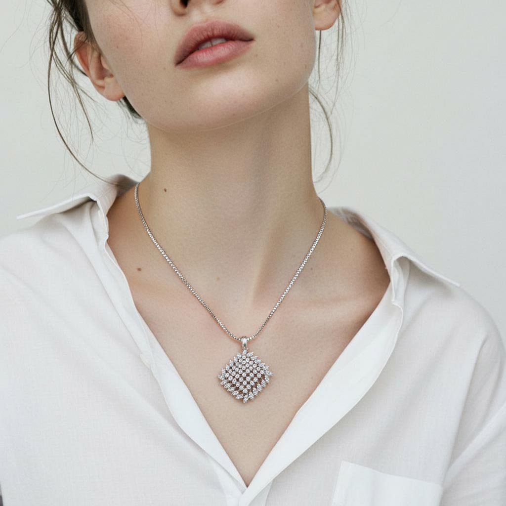 Radiant Petal Cluster Pendant